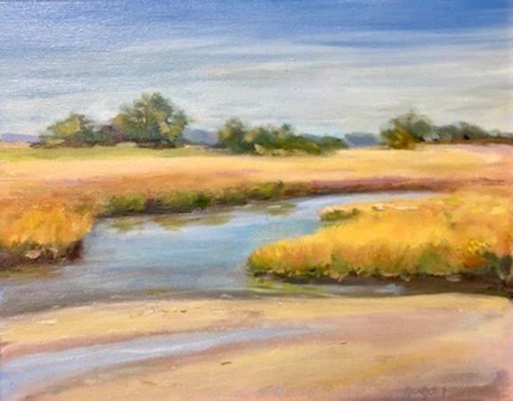 <em>Jekyll Marsh</em><span>oil on canvas</span><span>9 x 12</span><span>Sold</span>