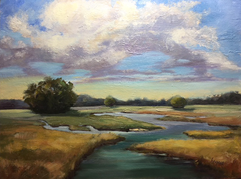 <em>Tidal Creek, Saint Simons, GA</em><span>oil on canvas</span><span>24 x 18</span><span>$950</span>