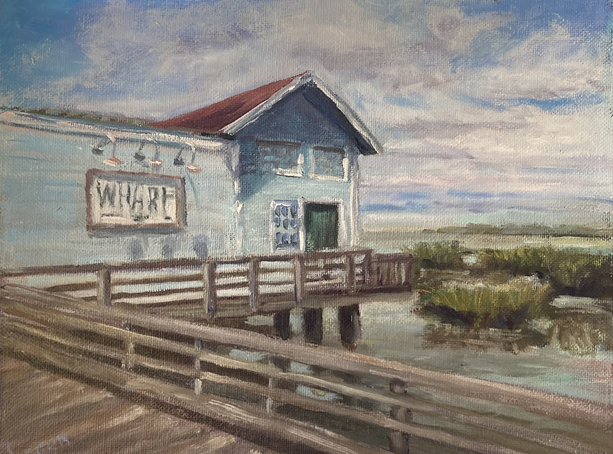 <em>The Wharf</em><span>oil on canvas</span><span>12 x 9</span><span>Sold</span>