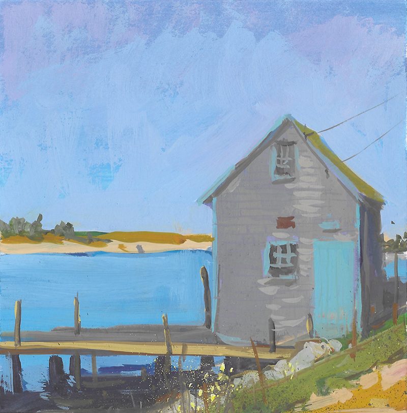 <em>Boathouse</em><span>gouache on paper</span><span>6 x 6</span><span>Sold</span>